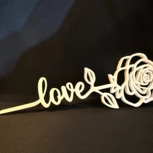 Rózsa Love felirat