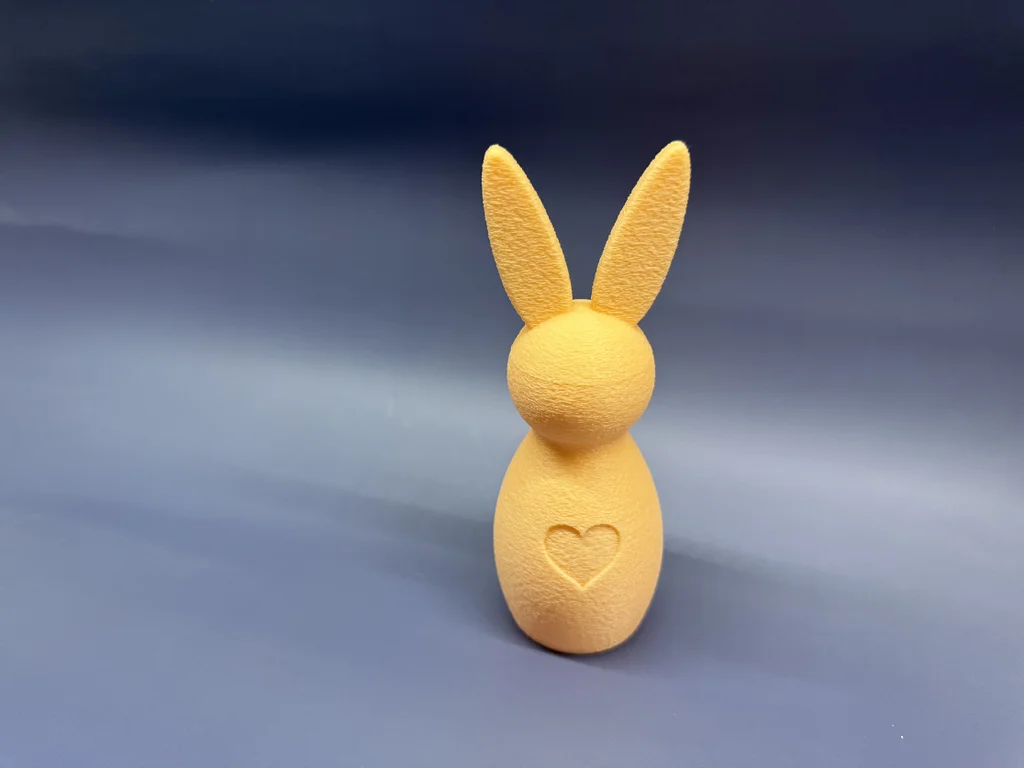 Nyuszi dekoráció szív motívummal - Image 2